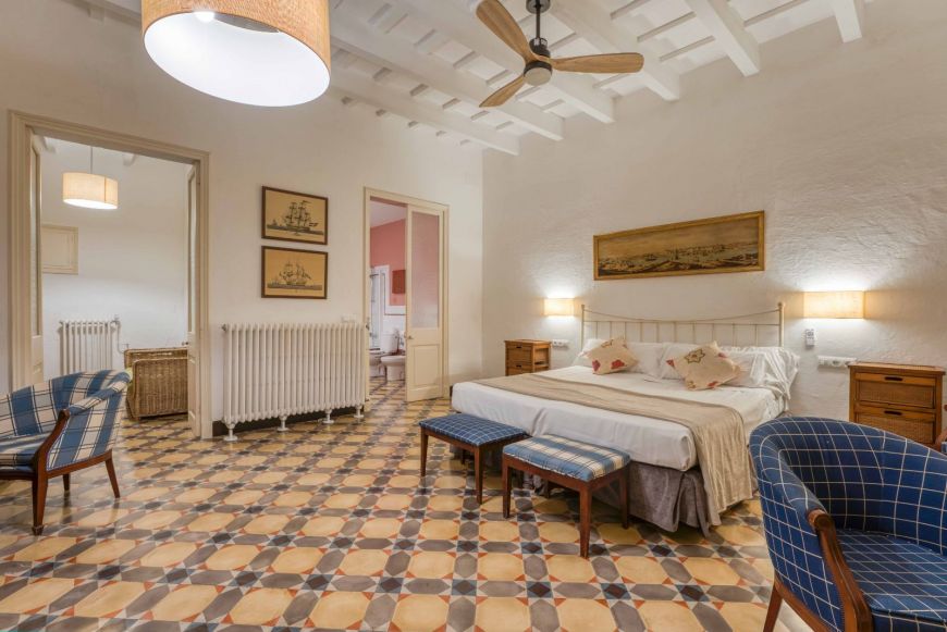 Habitación Casa Rural Son Costa en Menorca